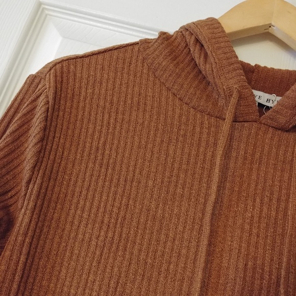 🛍Last 1! Pumpkin Soft Hoodie Sweater Dress - Picture 4 of 5